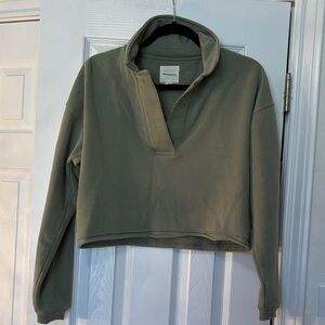 American Eagle Outfitters Sage Green Sweatshirt
